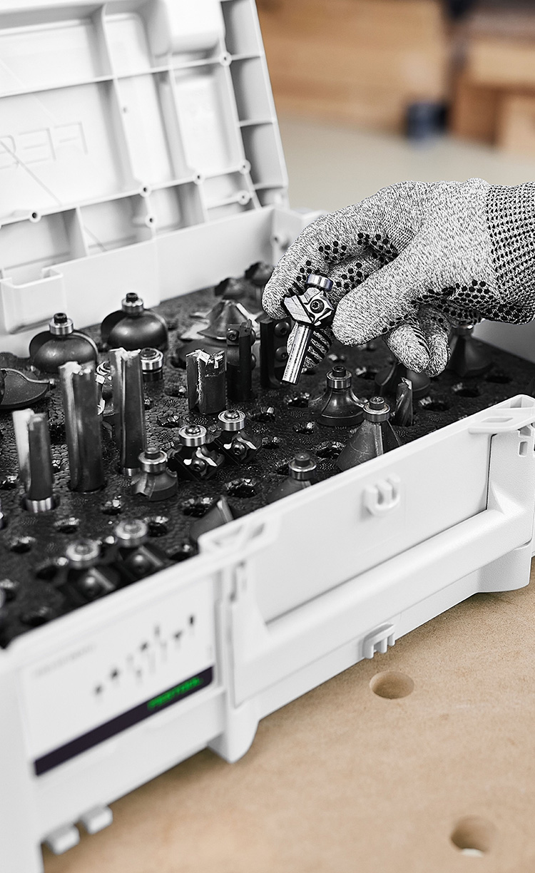 Systainer mit Fräser