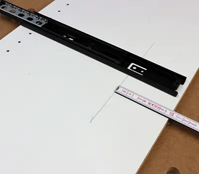 Hintere Lochreihe Bohren