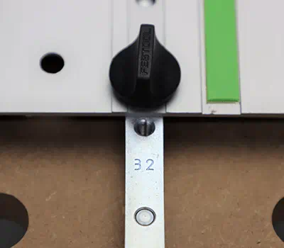 Bohren der Lochreihen