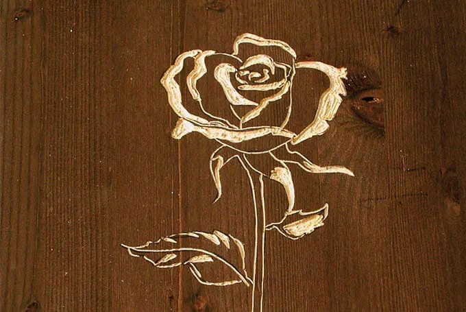 Bilder in Holz fräsen