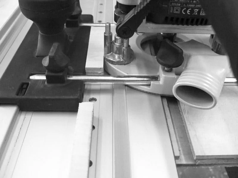 Arbeiten  mit Distanzstücken