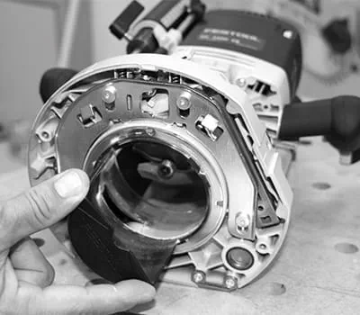 Spanfänger einsetzen