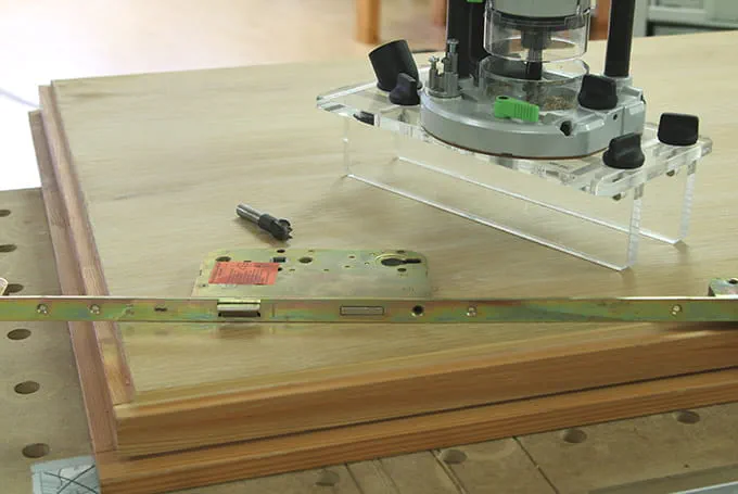 Mehrfachverriegelungen einfräsen