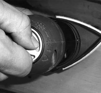 Grobschliff von Flächen