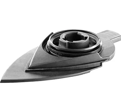 Lamellenschleifschuh aufbringen