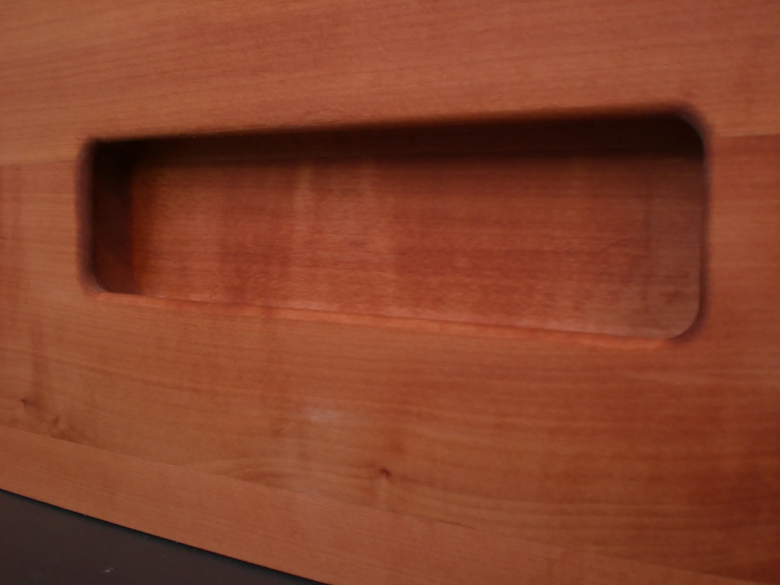 rechteckige Griffmuscheln