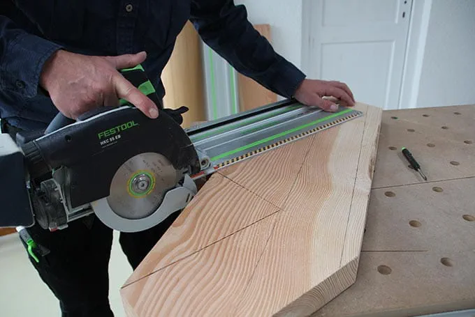 Aufgesattelte Treppe selber bauen