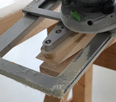 Schwalbenschwanz fräsen