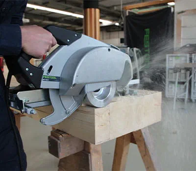 Durchführung der Fräsung