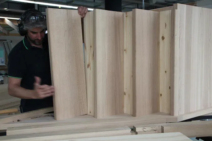 Vollgestemmte Treppe