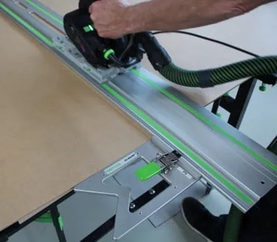 Rückwand zuschneiden