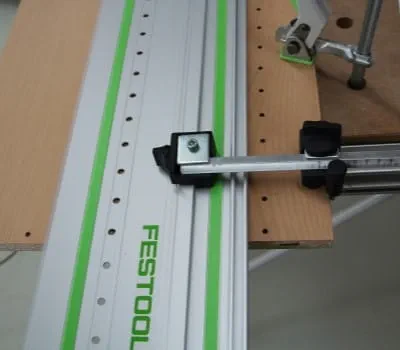 Herstellung der hinteren Lochreihen