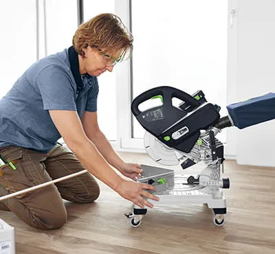 Die neue SYMC 70 von Festool im Einsatz