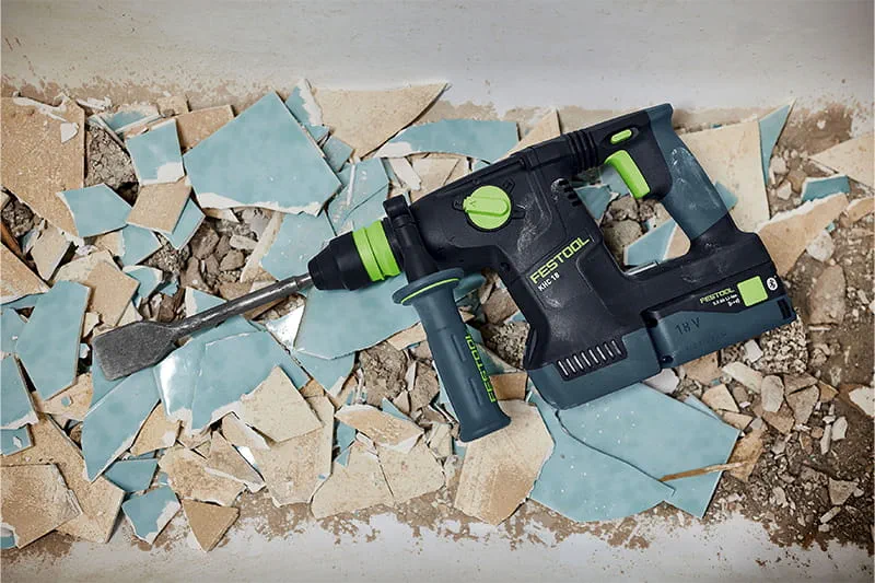 Der neue Akku-Kombihammer KHC 18 von Festool