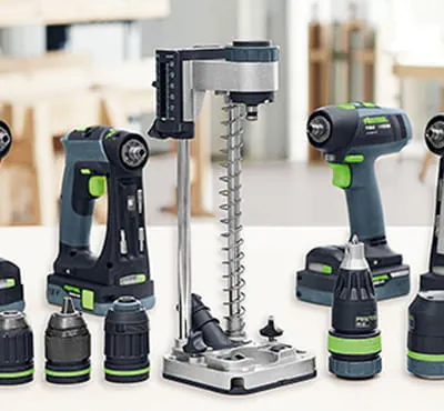 Der Bohrvorsatz MB 40 von Festool