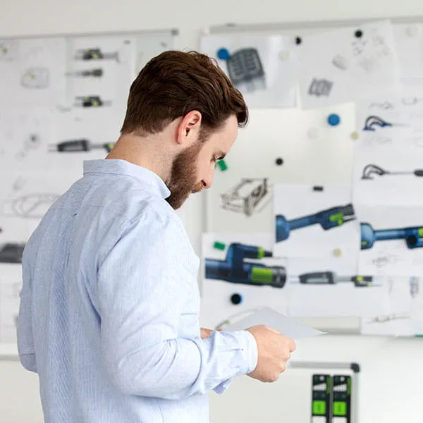 Produktdesigner Timo Kuhls von Festool
