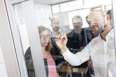 Die Planex Easy in der Festool Service Werkstatt