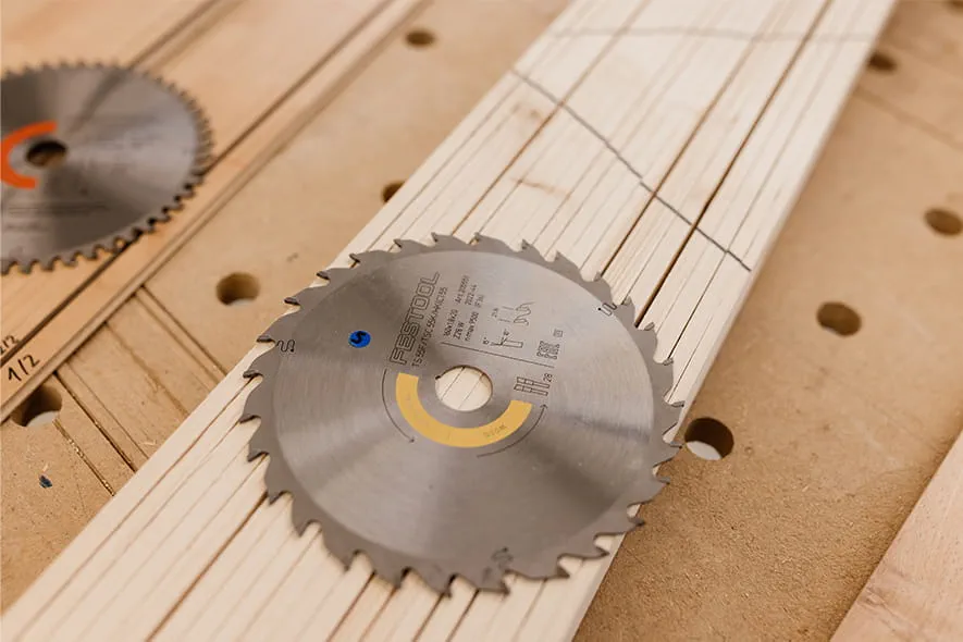 Die Sägeblätter von Festool