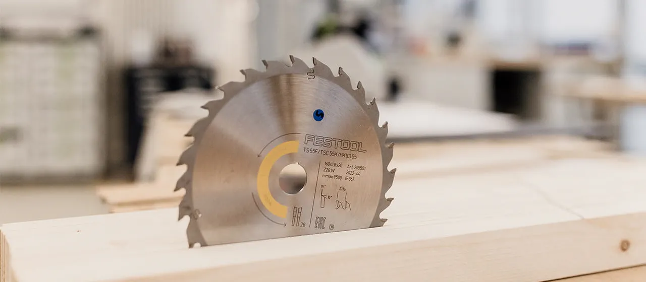 Die Sägeblätter von Festool