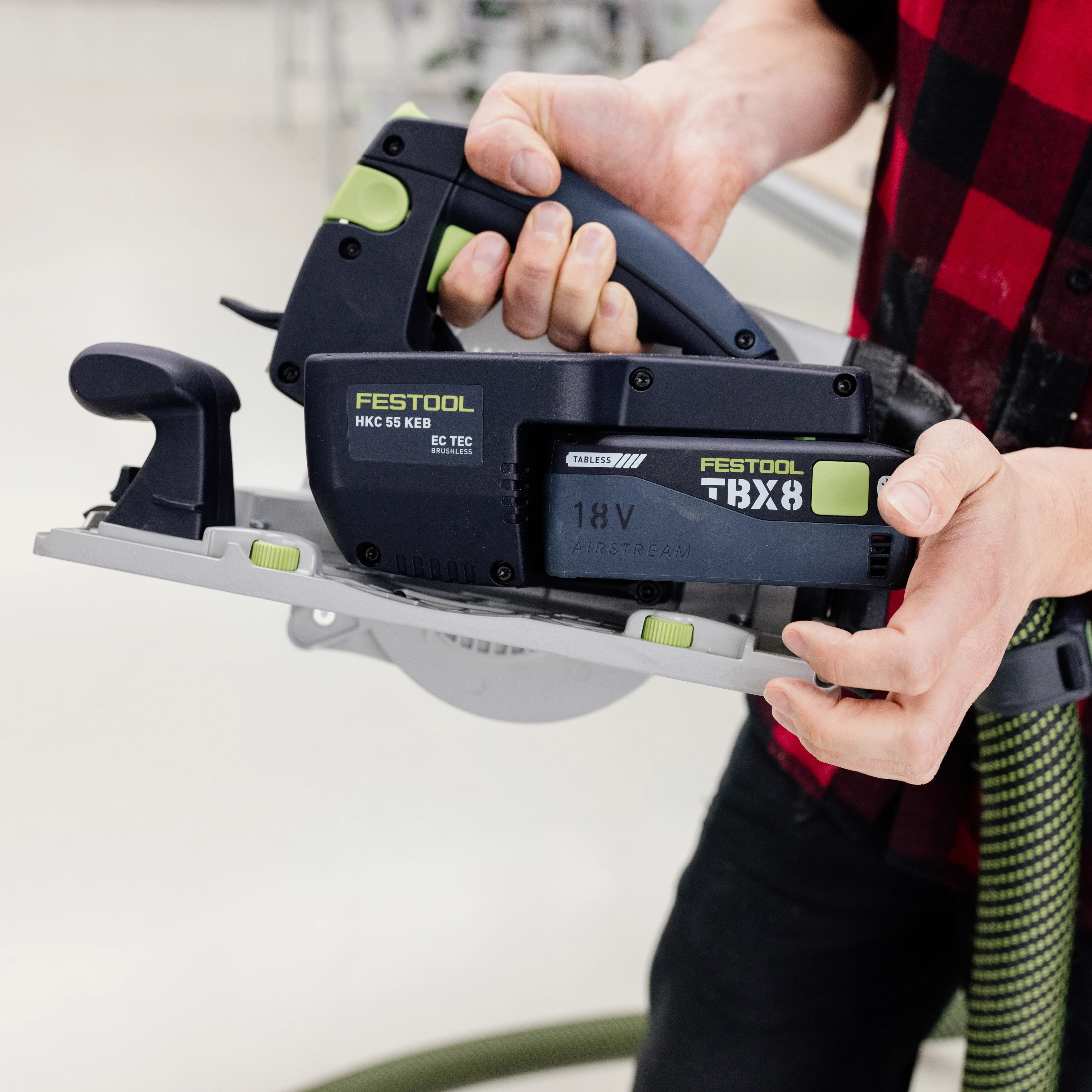 Die neuen Tabless Akkus von Festool