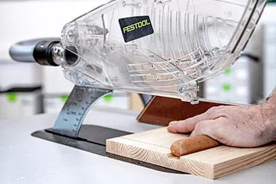 Die Festool Tischkreissäge TKS 80 mit der SawStop Technologie