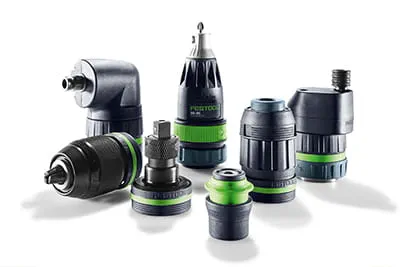 Centrotec Schnellwechsel-System mit verschiedenen FastFix Vorsätzen