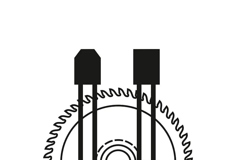 Trapez-Flachzahn: Trapezzahn für den Sägefortschritt, Flachzahn für eine saubere Schnittkante = robust, hohe Standzeit.