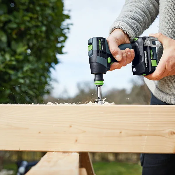 Der neue TXS 18 von Festool im Einsatz