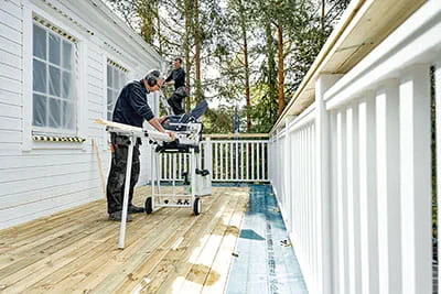 Kein Kabel, volle Power: Der bürstenlose EC-TEC Motor der neuesten Generation sichert in Kombination mit dem Doppelakku-System volle Power und Ausdauer für einen ganzen Tag. 