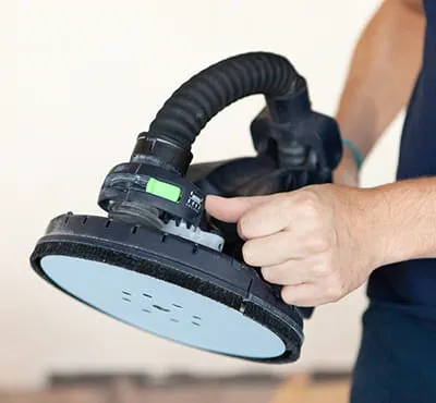 Die Festool Planex Easy im Einsatz