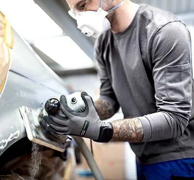 Die Festool Akkuschleifer im Einsatz