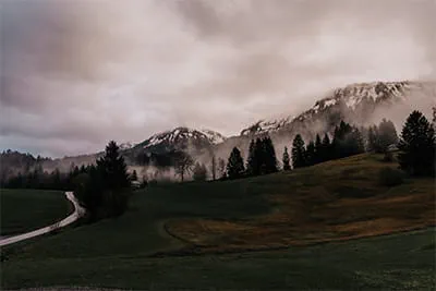 Aussicht auf Schoppernau