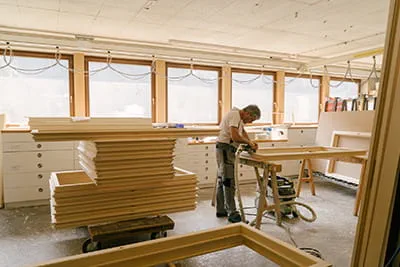 Familienbetrieb Schwarzmann bei der Arbeit