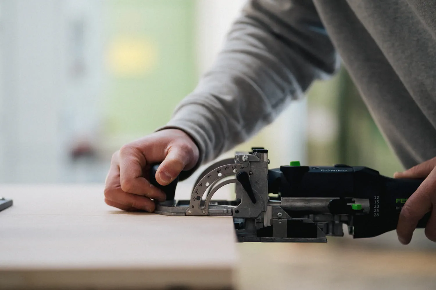 Die Domino Dübelfräse von Festool