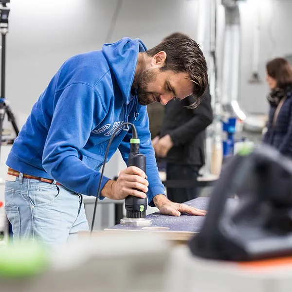 Schleifen mit dem Exzenterschleifer von Festool