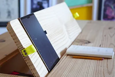 Ein Home Office Tisch von Laura Kampf. 