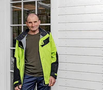 Schreiner und Geschäftsführer Marek Malek