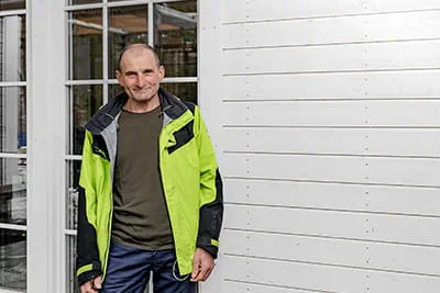 Schreiner und Geschäftsführer Marek Malek