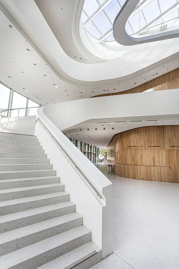 Ein Gebäude hergestellt aus Kalk