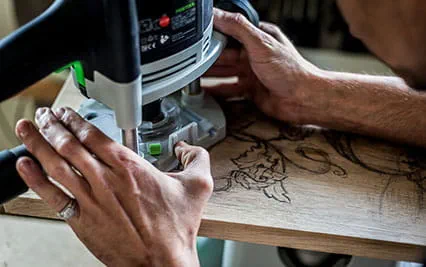 Fräsen mit der Oberfräse von Festool