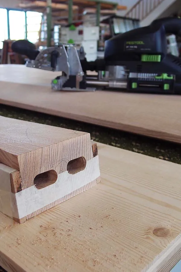 Die Domino Dübelfräse von Festool