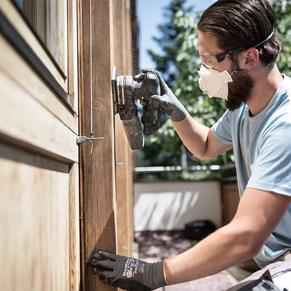 Der Vecturo OSC18 von Festool im Einsatz