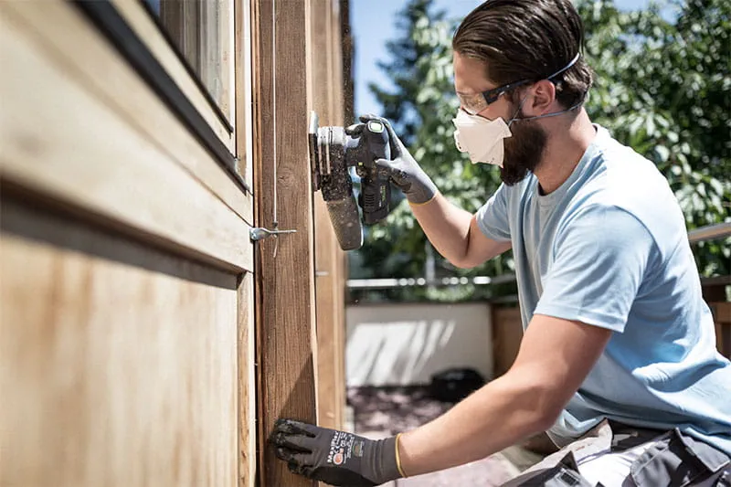 Der Vecturo OSC18 von Festool im Einsatz