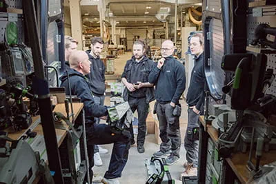 Eine Tischlerei in Berlin wird vom Start-Up zum Großbetrieb