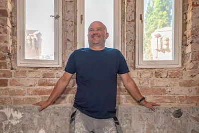 Handwerkermeister Seppo Heinämaa