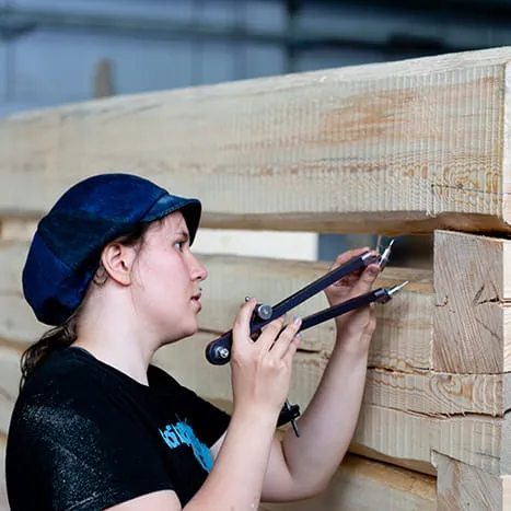 Arbeit mit Festool STL SYSLITE und MX-Rührwerk 