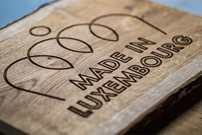 Ein luxemburgisches Label, das von der Handelskammer oder der Handwerkskammer vergeben wird.