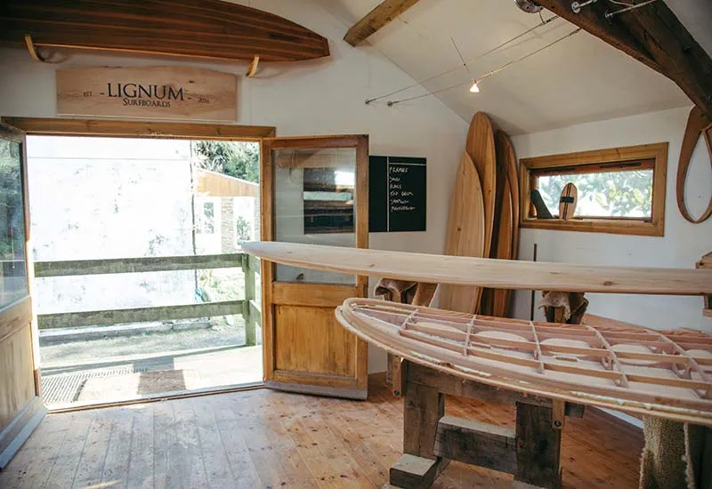 Die Schreinerwerkstatt von Lignum