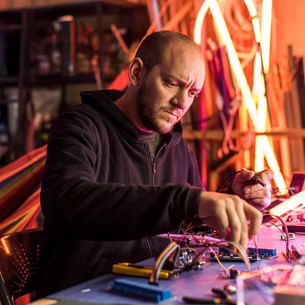 Eine von der Gemeinschaft betriebene offene Werkstatt