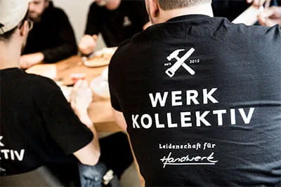 Das TShirt mit Werkkollektiv-Logo.
